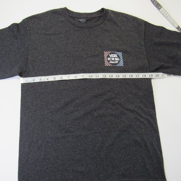 Vans Off The Wall Since '66 w/Checkered Circle Short Sleeve Graphic T Shirt - Picture 6 of 7
